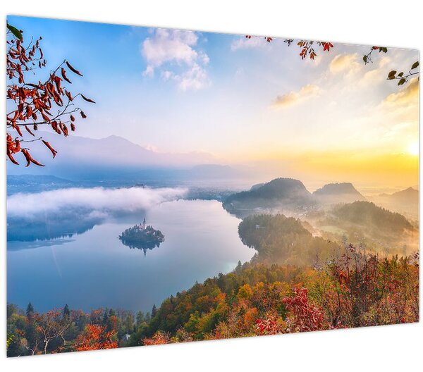 Slika - Bledsko jezero (90x60 cm)