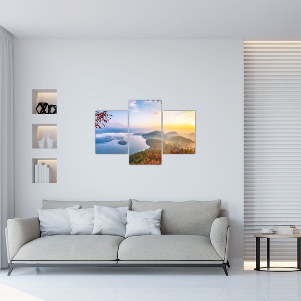 Slika - Bledsko jezero (90x60 cm)