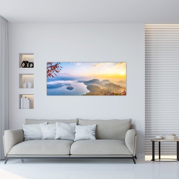 Slika - Bledsko jezero (120x50 cm)