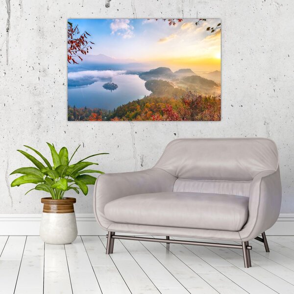 Slika - Bledsko jezero (90x60 cm)