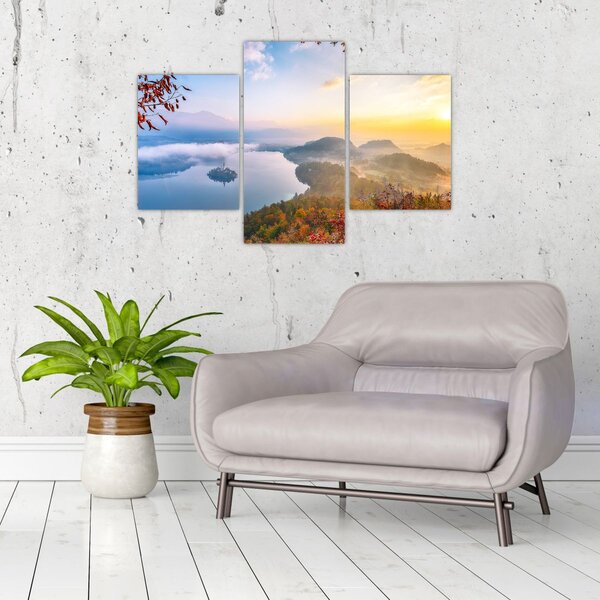 Slika - Bledsko jezero (90x60 cm)