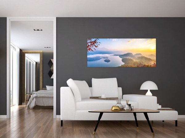Slika - Bledsko jezero (120x50 cm)