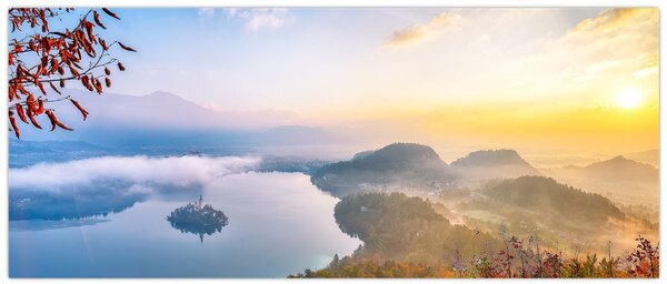 Slika - Bledsko jezero (120x50 cm)