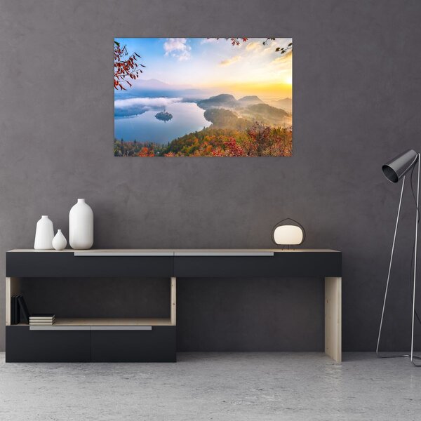Slika - Bledsko jezero (90x60 cm)