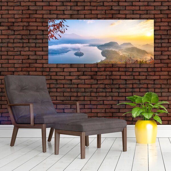 Slika - Bledsko jezero (120x50 cm)