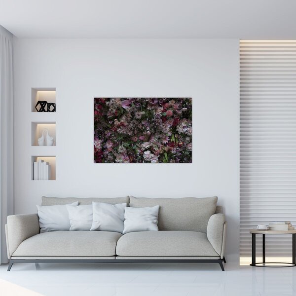 Slika - Cvjetni zid (90x60 cm)