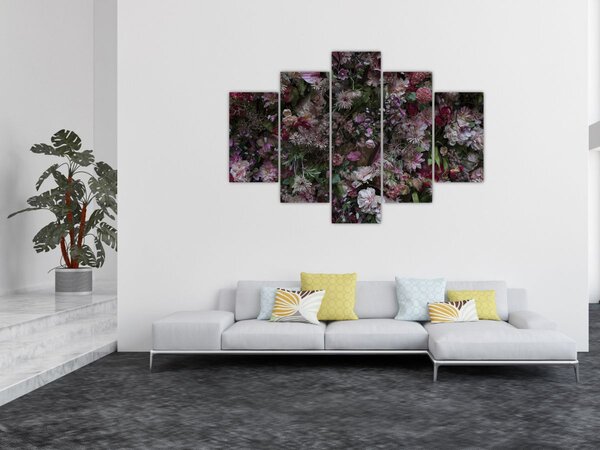 Slika - Cvjetni zid (150x105 cm)