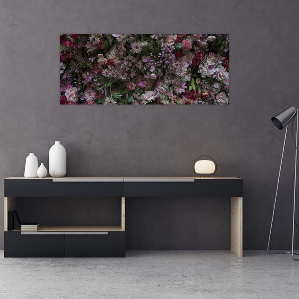 Slika - Cvjetni zid (120x50 cm)