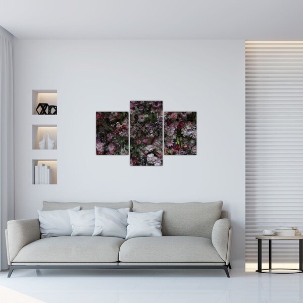 Slika - Cvjetni zid (90x60 cm)