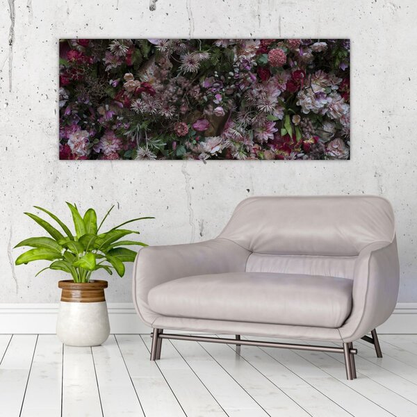 Slika - Cvjetni zid (120x50 cm)