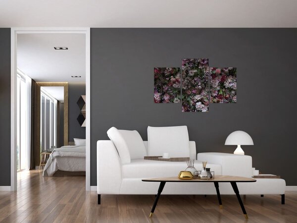 Slika - Cvjetni zid (90x60 cm)