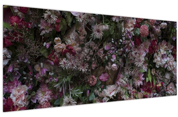 Slika - Cvjetni zid (120x50 cm)