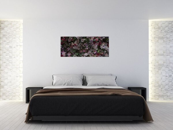 Slika - Cvjetni zid (120x50 cm)