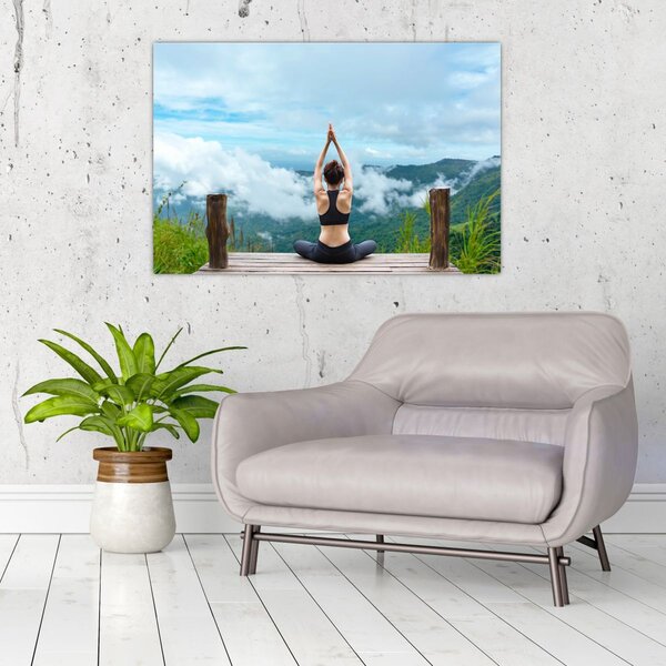 Slika - Joga (90x60 cm)