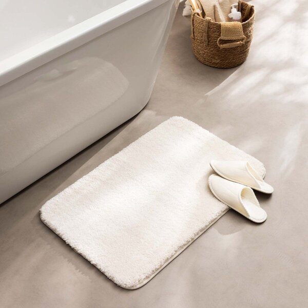 Krem kupaonska prostirka 50x80 cm Mael – douceur d'intérieur