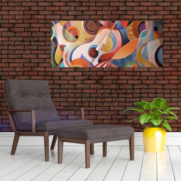 Slika - Glazbeni sažetak (120x50 cm)
