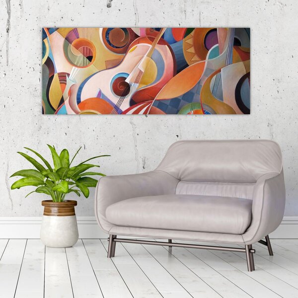 Slika - Glazbeni sažetak (120x50 cm)