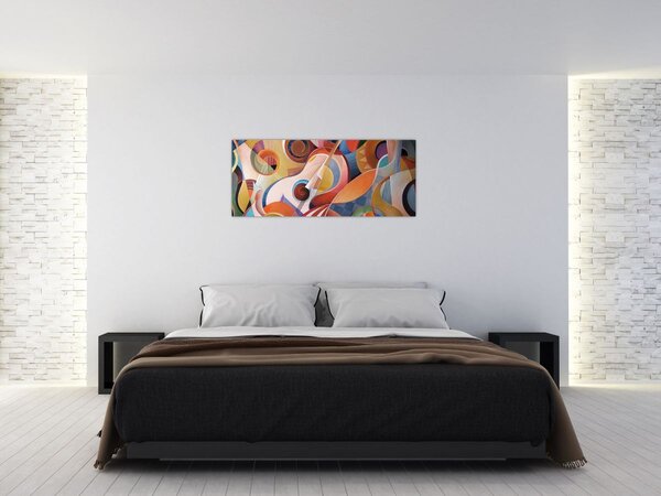 Slika - Glazbeni sažetak (120x50 cm)