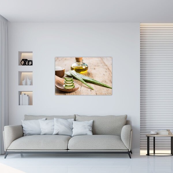 Slika - Aloe vera (90x60 cm)