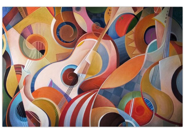 Slika - Glazbeni sažetak (90x60 cm)