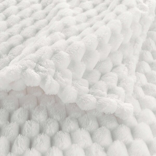 Krem deka od mikroflanela 125x150 cm Mini Frosty – douceur d'intérieur