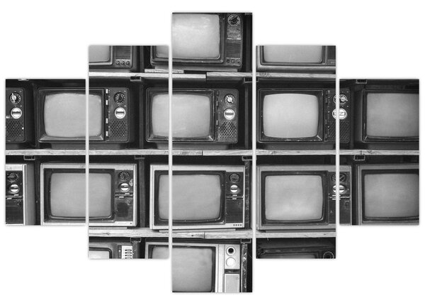 Slika - Retro TV (150x105 cm)