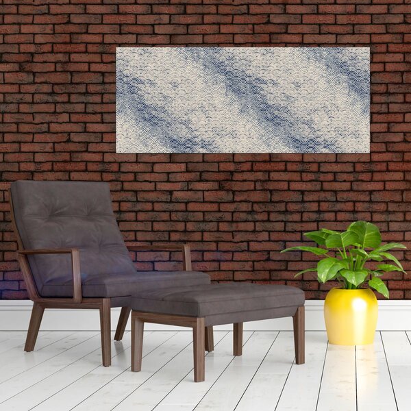 Slika - Valoviti uzorak (120x50 cm)