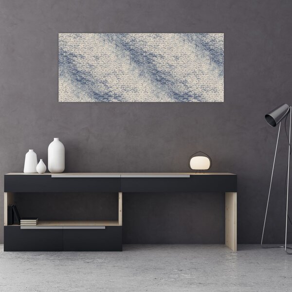 Slika - Valoviti uzorak (120x50 cm)