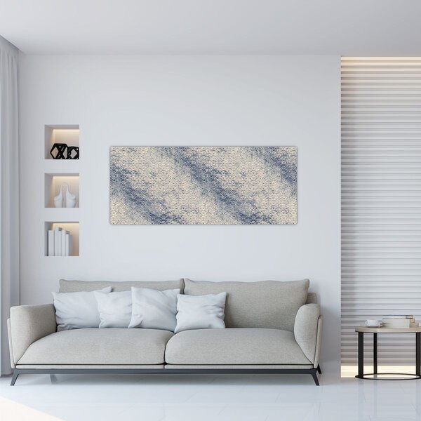 Slika - Valoviti uzorak (120x50 cm)