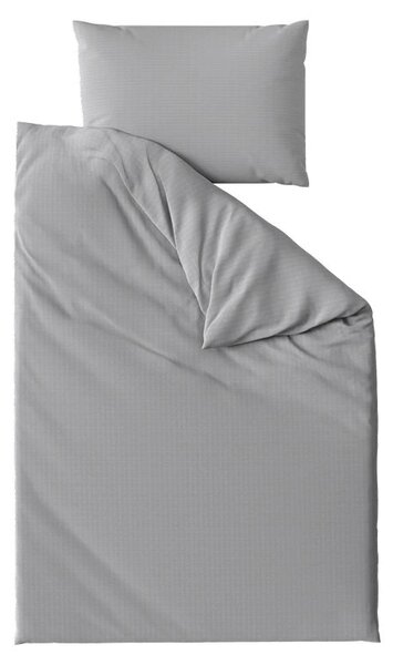Krepset DENYX BLEND sivo, hotelska džepnica Dimenzije posteljine: 70 x 90 cm | 140 x 200 cm