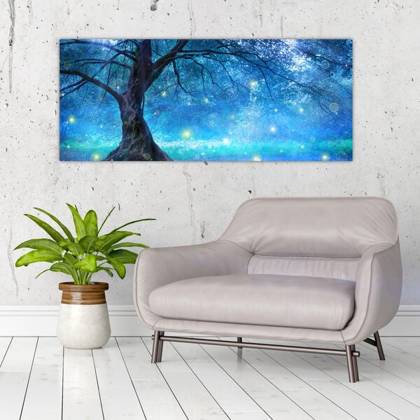Slika - Mistična šuma (120x50 cm)
