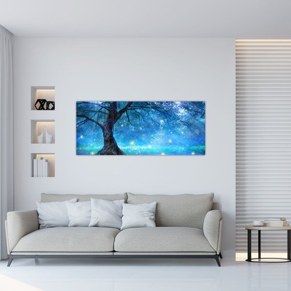 Slika - Mistična šuma (120x50 cm)