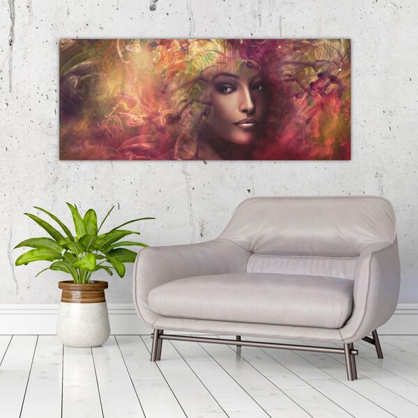 Slika - Žena iz fantazije (120x50 cm)