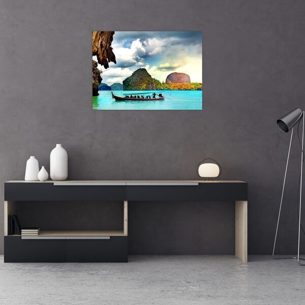 Slika - Zaljev Phang Nga (70x50 cm)