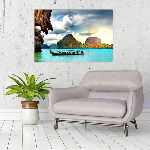 Slika - Zaljev Phang Nga (90x60 cm)