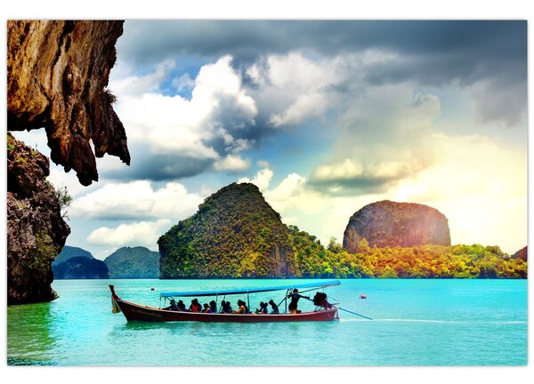 Slika - Zaljev Phang Nga (90x60 cm)