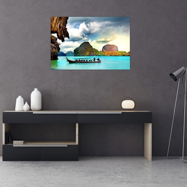 Slika - Zaljev Phang Nga (90x60 cm)