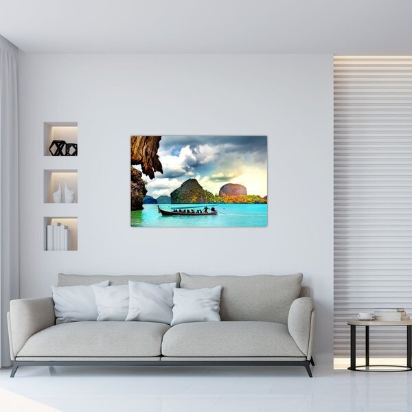 Slika - Zaljev Phang Nga (90x60 cm)