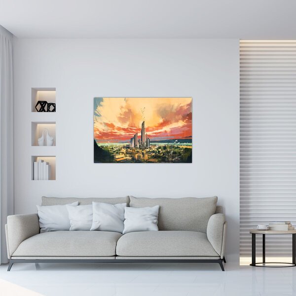 Slika - Oslikani grad (90x60 cm)