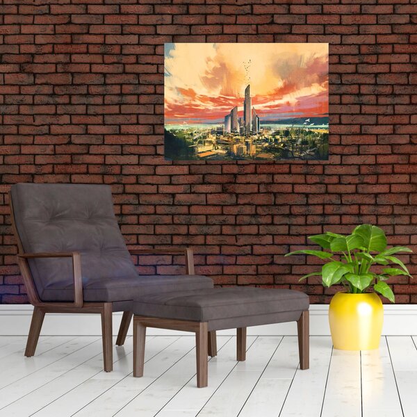 Slika - Oslikani grad (70x50 cm)