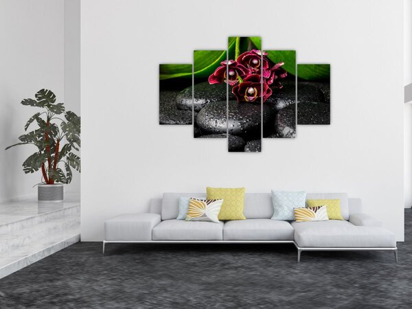 Slika - Kamenje od lave (150x105 cm)