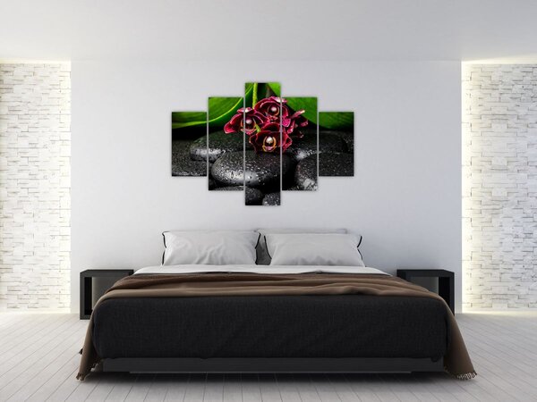 Slika - Kamenje od lave (150x105 cm)