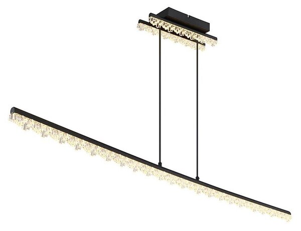 Globo LED viseća svjetiljka Hilton (32 W, Crna)