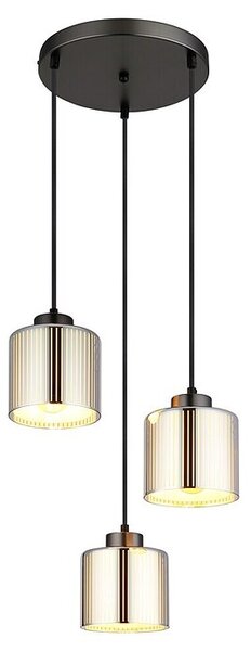 Globo Visilica Felicia (60 W, Ø x V: 14 x 12 cm, E27, Tamno siva)