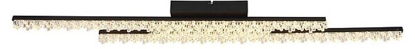 Globo LED stropna svjetiljka Hilton (36 W, D x Š x V: 1.020 x 128 x 85 mm, Topla bijela)