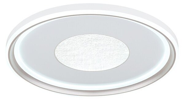 Globo Okrugla stropna LED svjetiljka Eila (60 W, Ø x V: 59 x 6,5 cm, Bež)