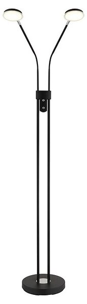 Globo LED stajaća svjetiljka Silvio (6,5 W, Visina: 1.730 mm, Crna)
