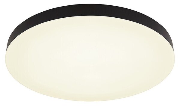 Globo Okrugla stropna LED svjetiljka Matthew (Ø x V: 50 x 4,5 cm, Bijela)