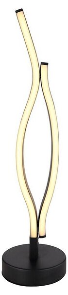 Globo Stolna LED svjetiljka Geronimo (12 W, Visina: 470 mm, Crna, Topla bijela)