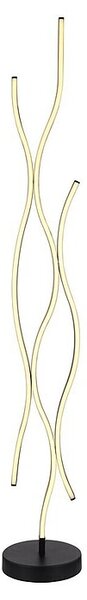 Globo LED stajaća svjetiljka Geronimo (28 W, Visina: 1.350 mm, Crna)